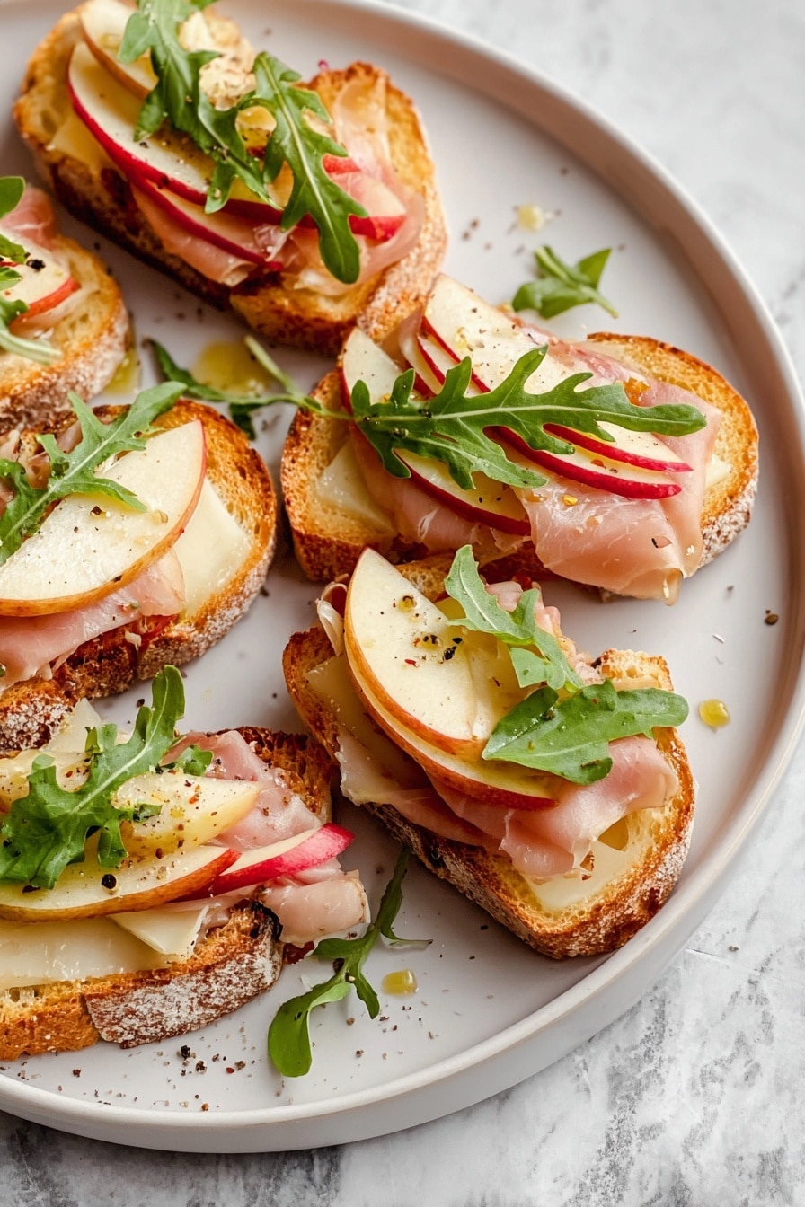Apple & Brie Crostini with Hot Honey Recipe - Recipe Step