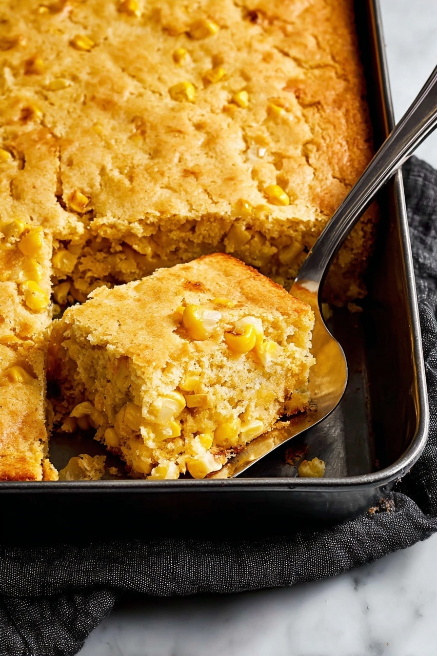 Cheesy Corn Casserole Recipe - Recipe Step