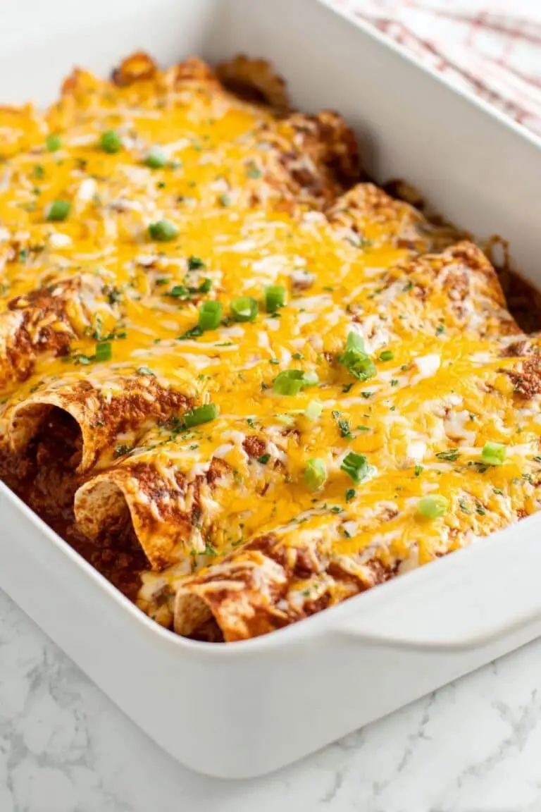 Healthy Leftover Turkey Enchiladas Recipe