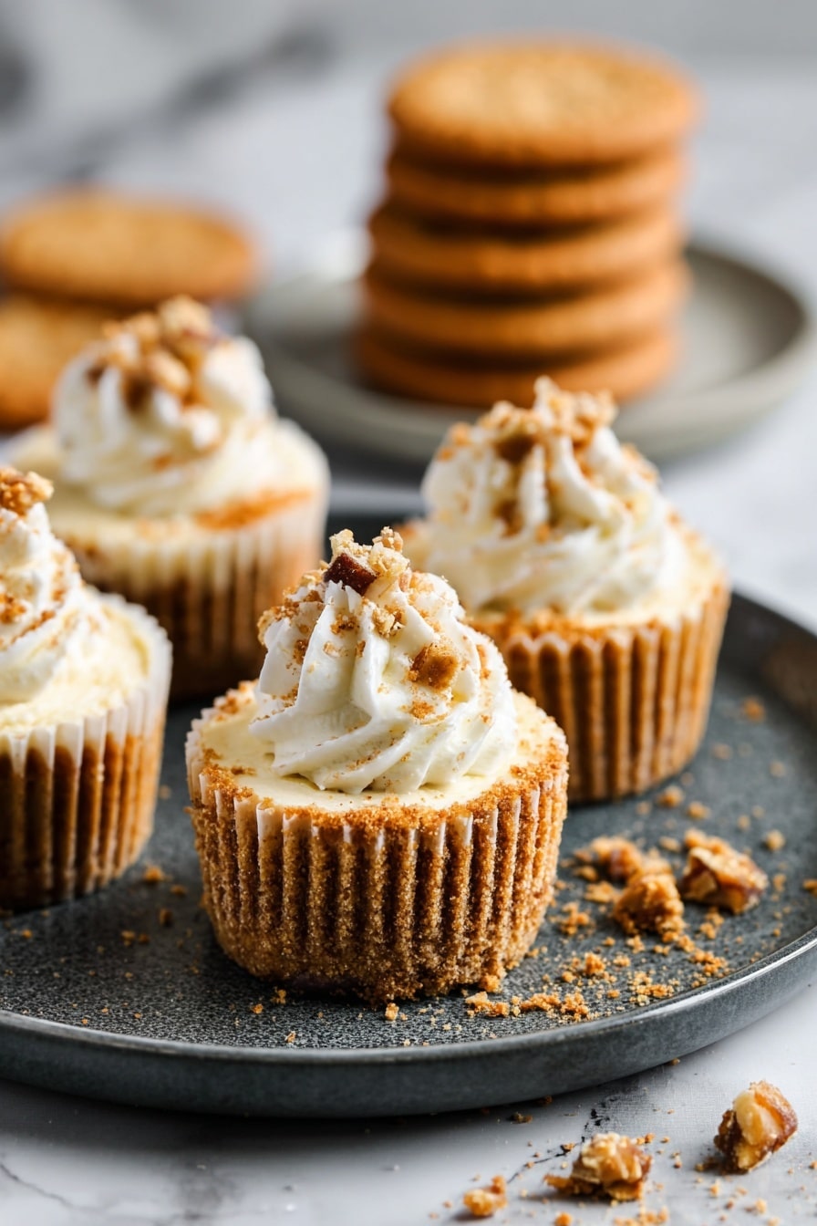 Mini Pumpkin Cheesecakes Recipe - Recipe Step
