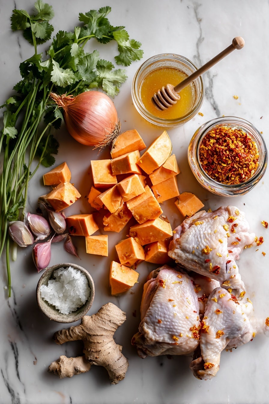 Sheet-Pan Miso Chicken & Sweet Potatoes Recipe - Ingredients