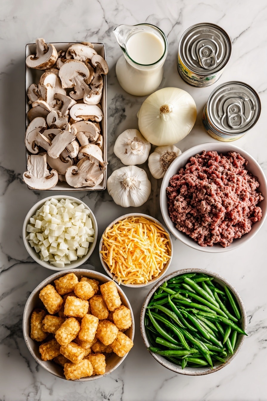 Slow-Cooker Tater Tot Casserole Recipe - Ingredients