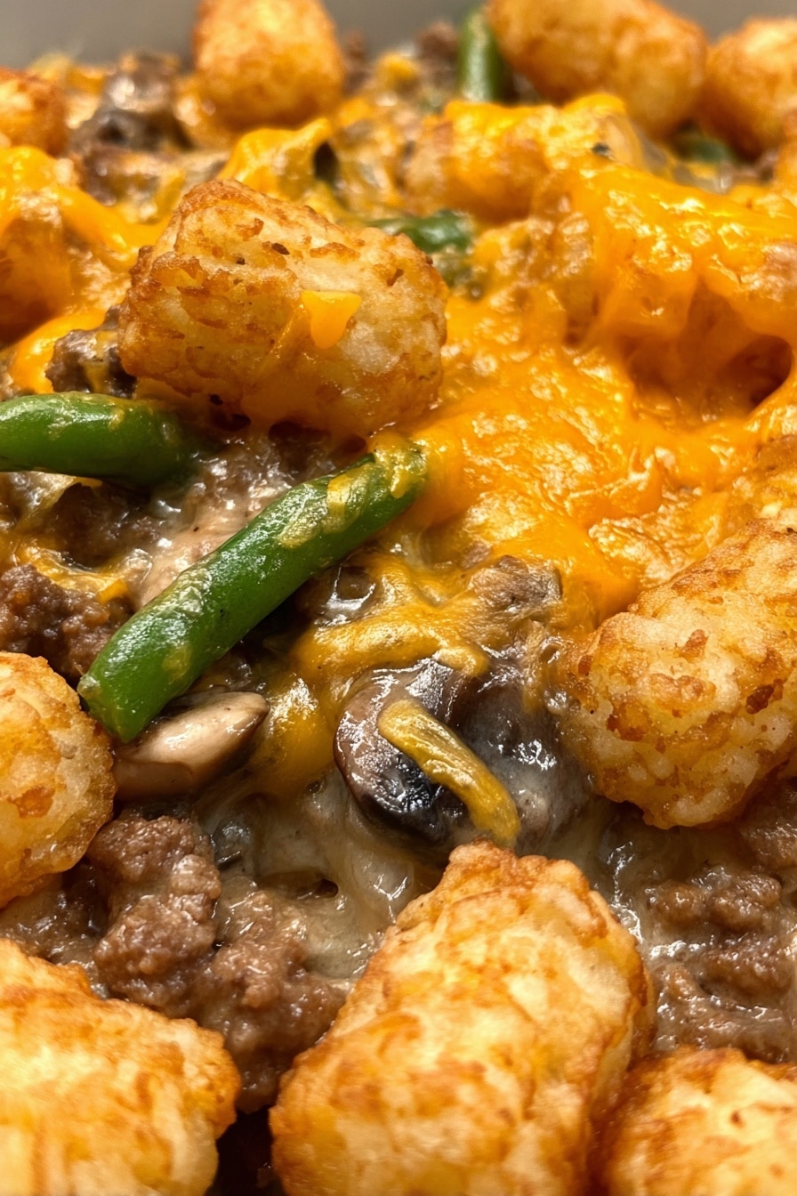 Slow-Cooker Tater Tot Casserole Recipe - Recipe Step
