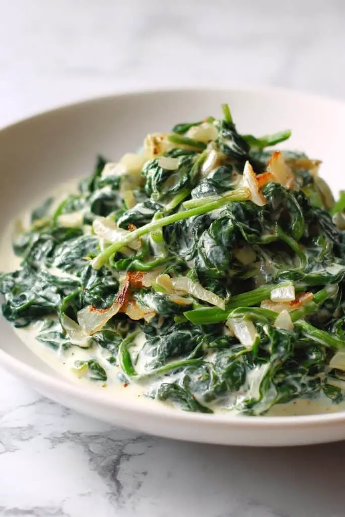 Creamed Spinach Recipe