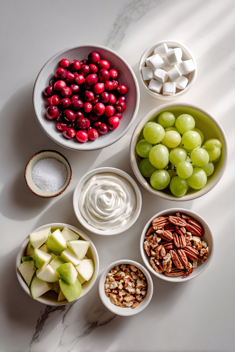 Cranberry Fluff Recipe - Ingredients