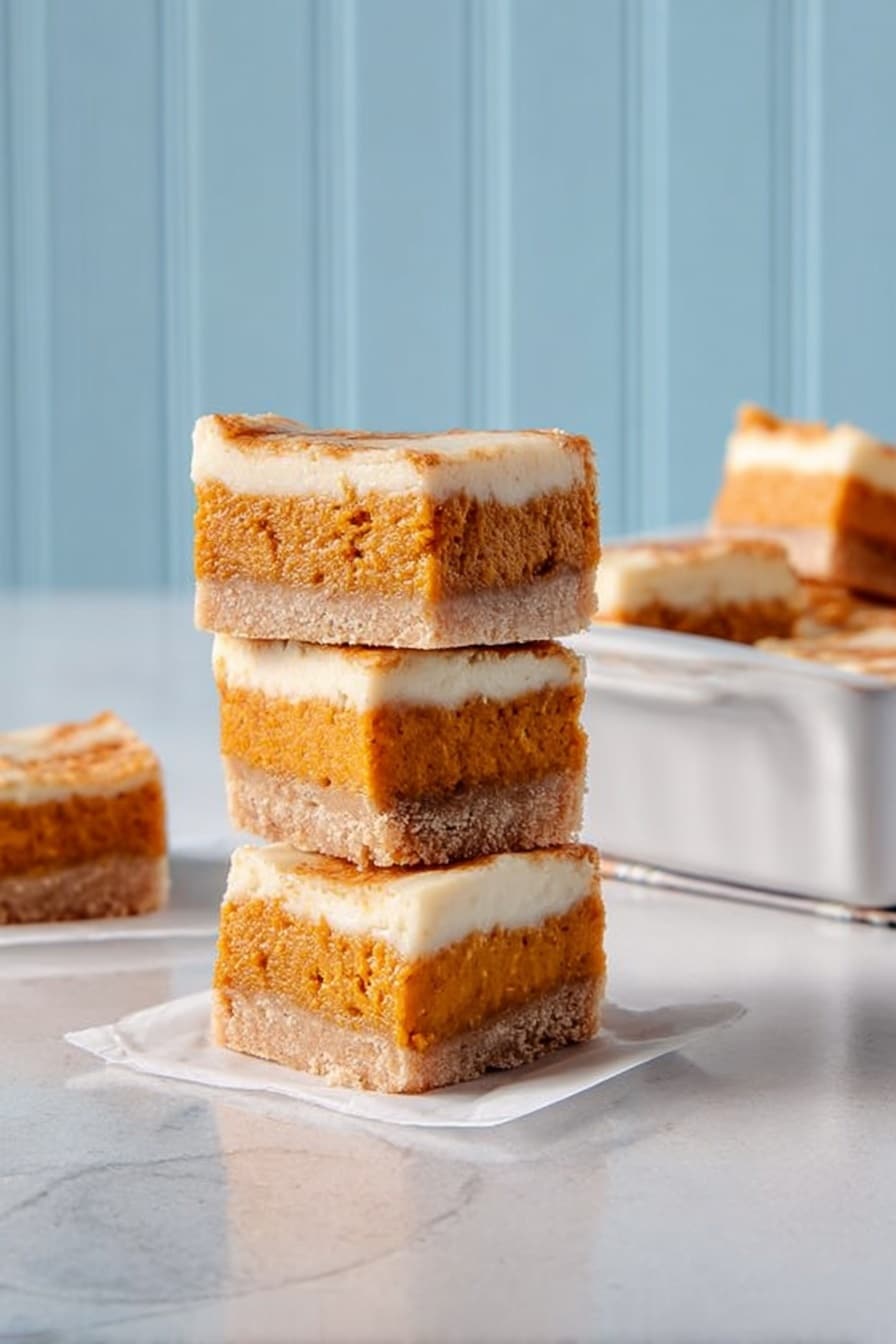 Sweet Potato Cheesecake Brownies Recipe - Recipe Step