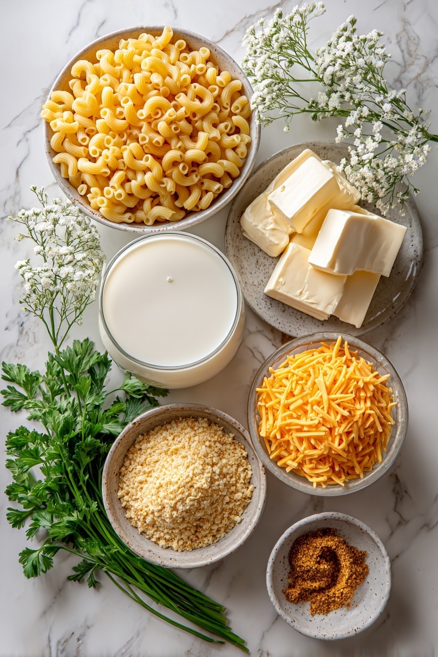 Cream Cheese Mac and Cheese Recipe - Ingredients