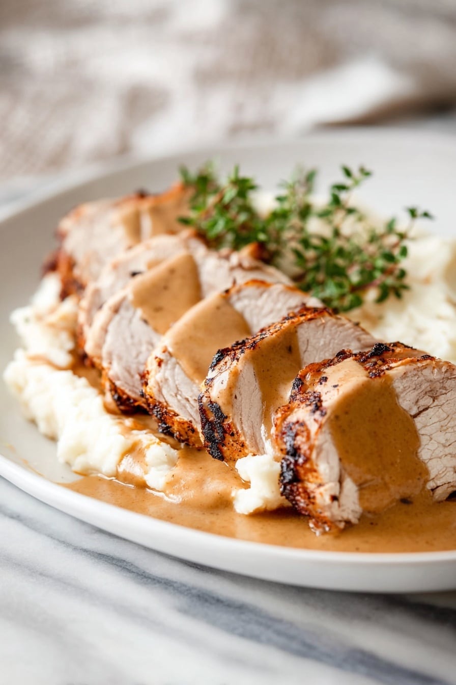 Instant Pot Turkey Breast with Creamy Gravy Recipe - Recipe Step