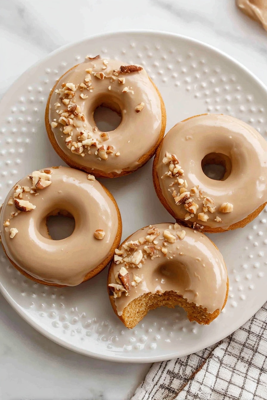 Gluten-Free Pumpkin Donuts Recipe - Serving