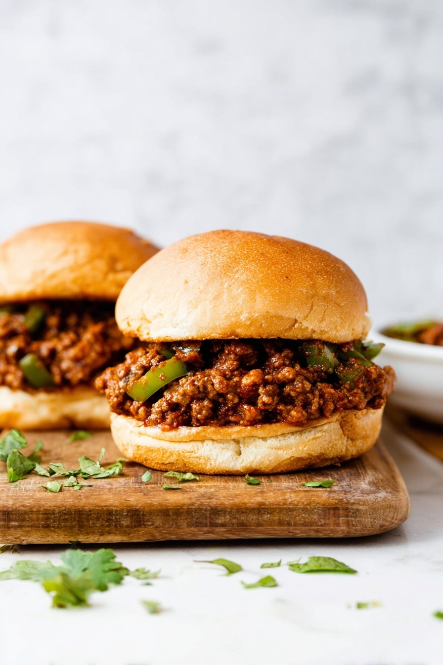 Healthy Sloppy Joes Recipe - Serving