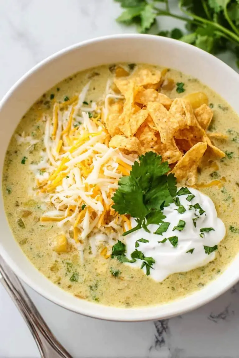Green Enchilada Chicken Soup Recipe