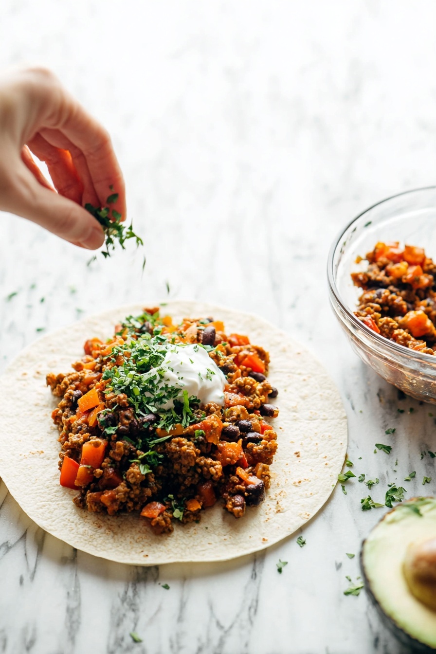 Spicy Chipotle Turkey Burritos Recipe - Recipe Step