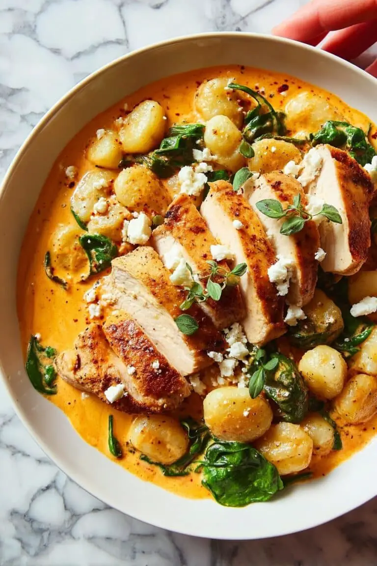 Creamy Harissa Chicken and Gnocchi Recipe