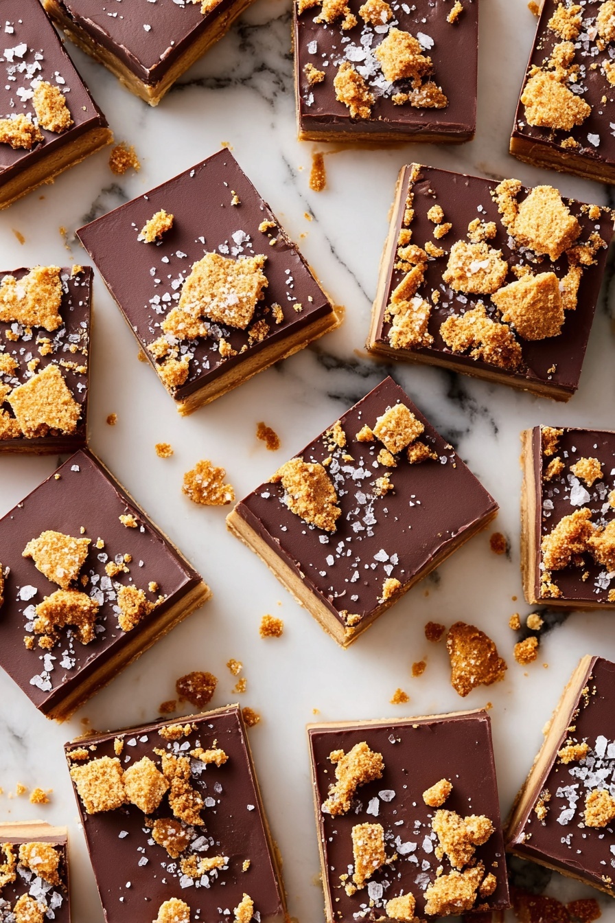 Gingerbread Shortbread Bars Recipe - Serving