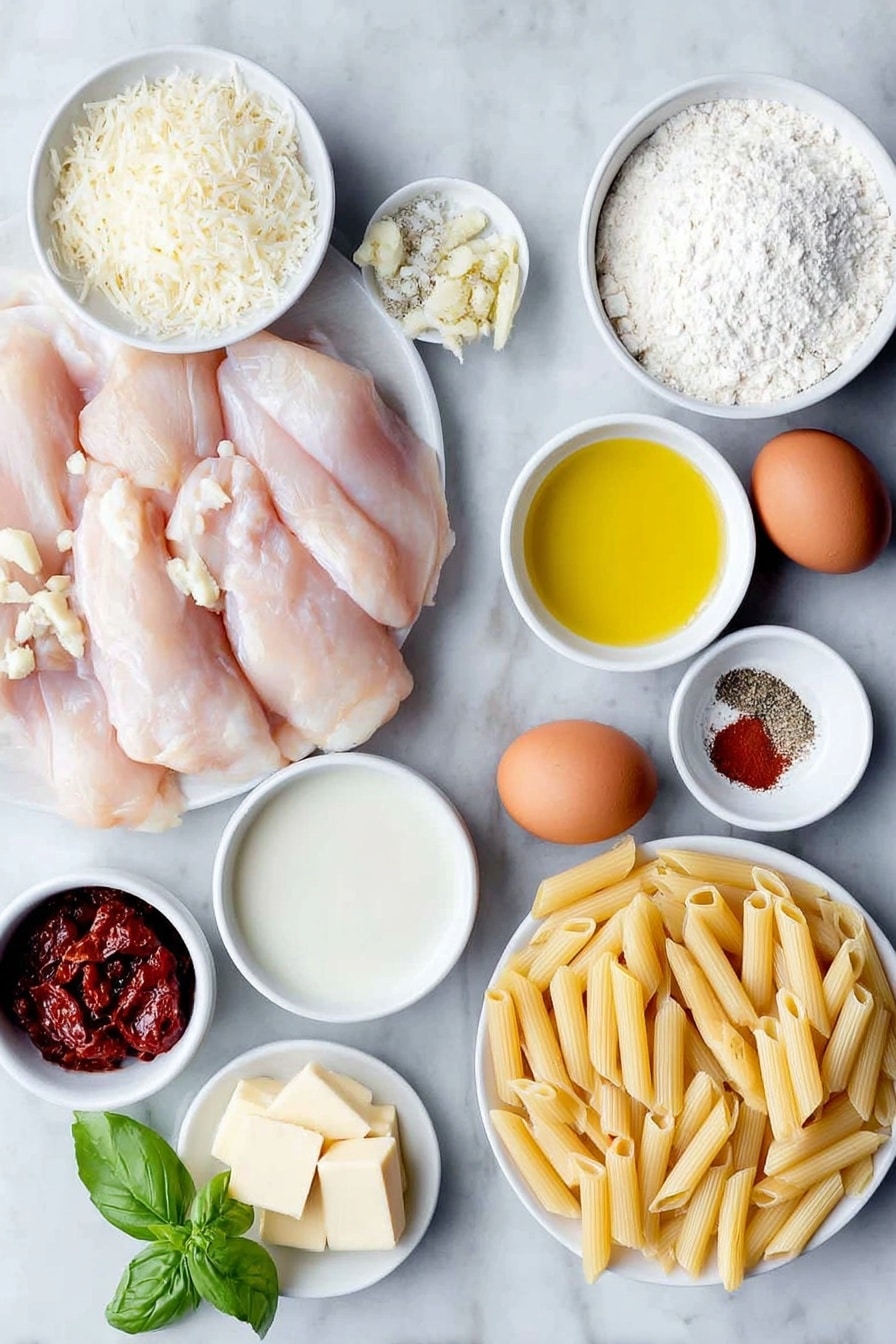 Marry Me Chicken Pasta Recipe - Ingredients
