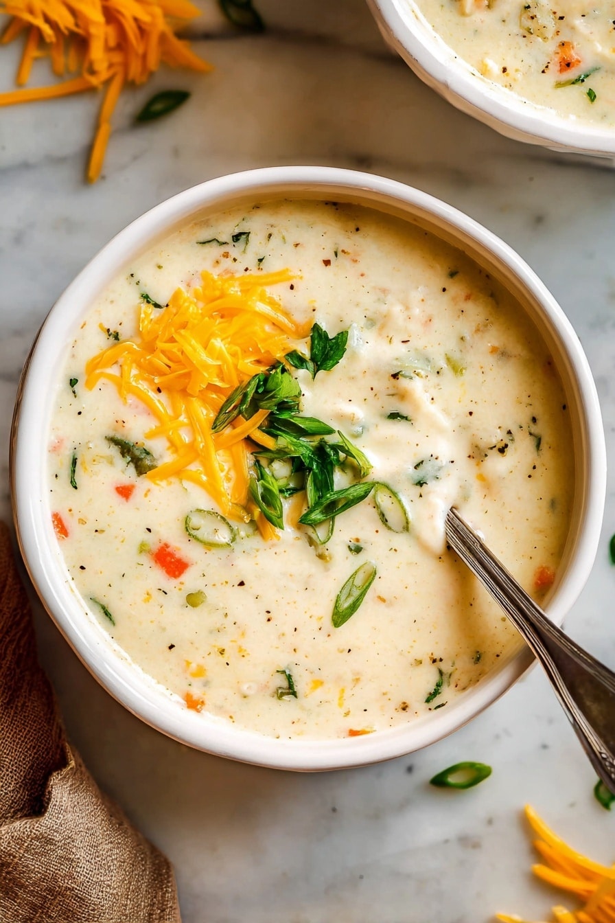 Creamy Potato Carrot Soup Recipe - Serving