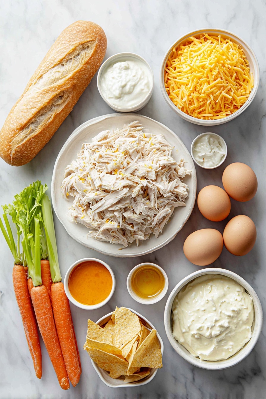 Buffalo Chicken Dip Recipe - Ingredients
