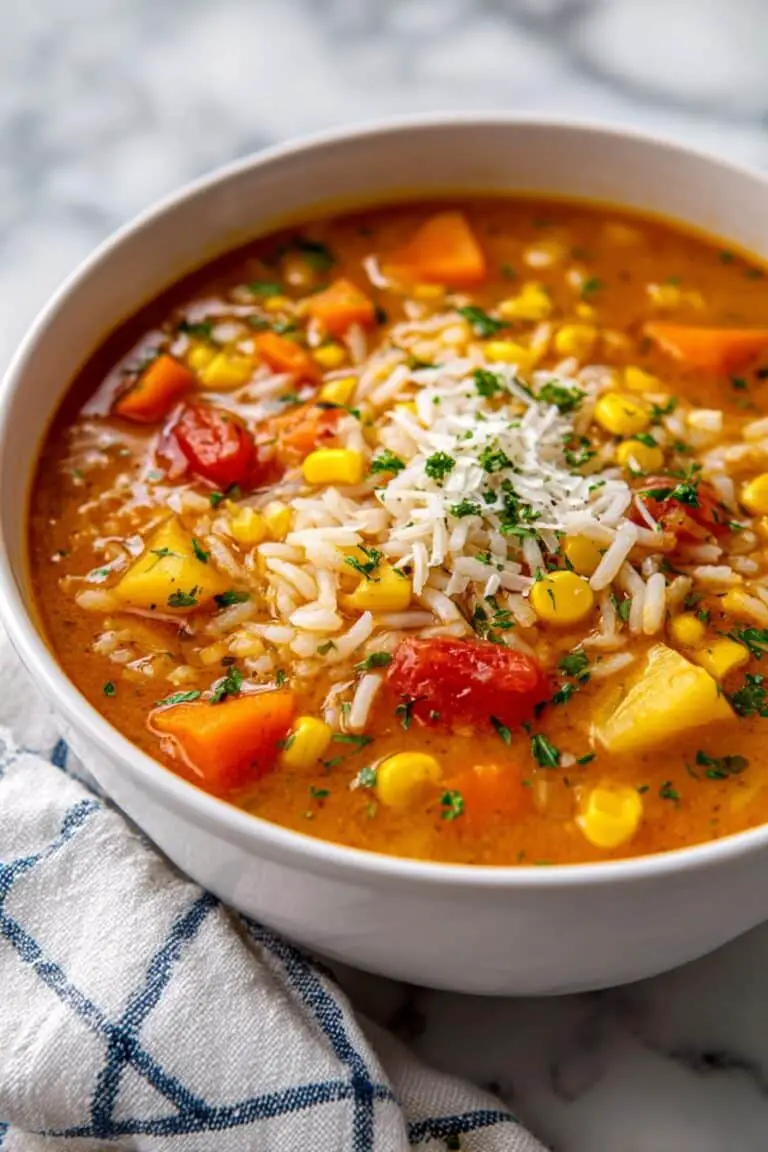 Vegetable Orzo Soup Recipe