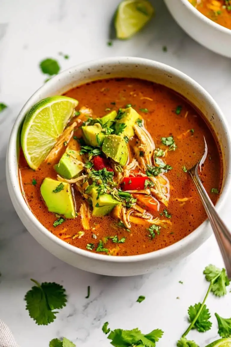 Whole30 Chicken Taco Soup Recipe