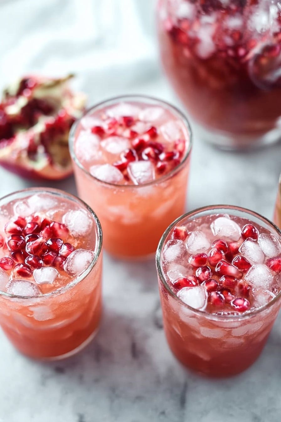 Cranberry Cider Punch Recipe - Serving