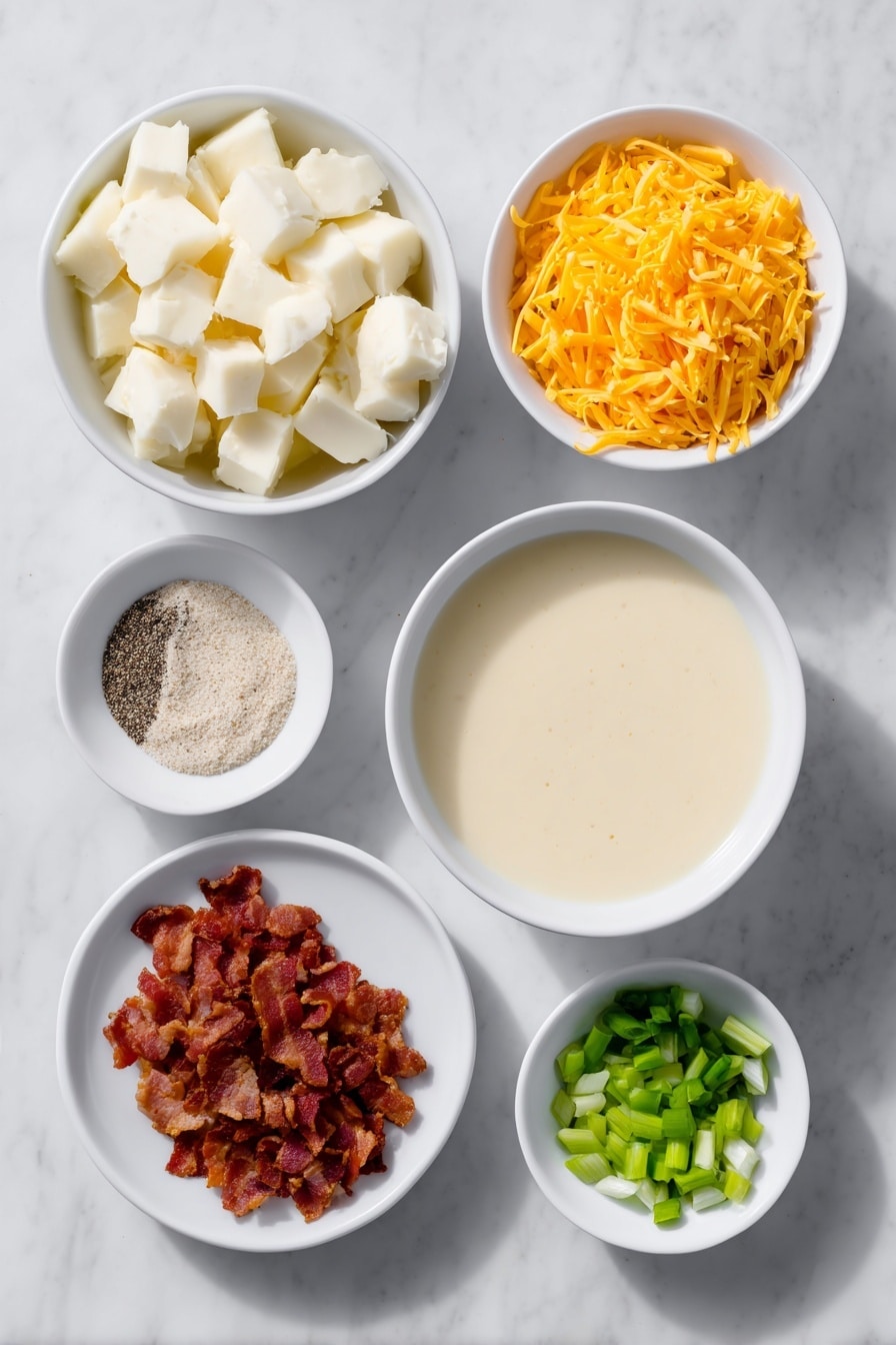 Crock Pot Potato Bacon Soup Recipe - Ingredients