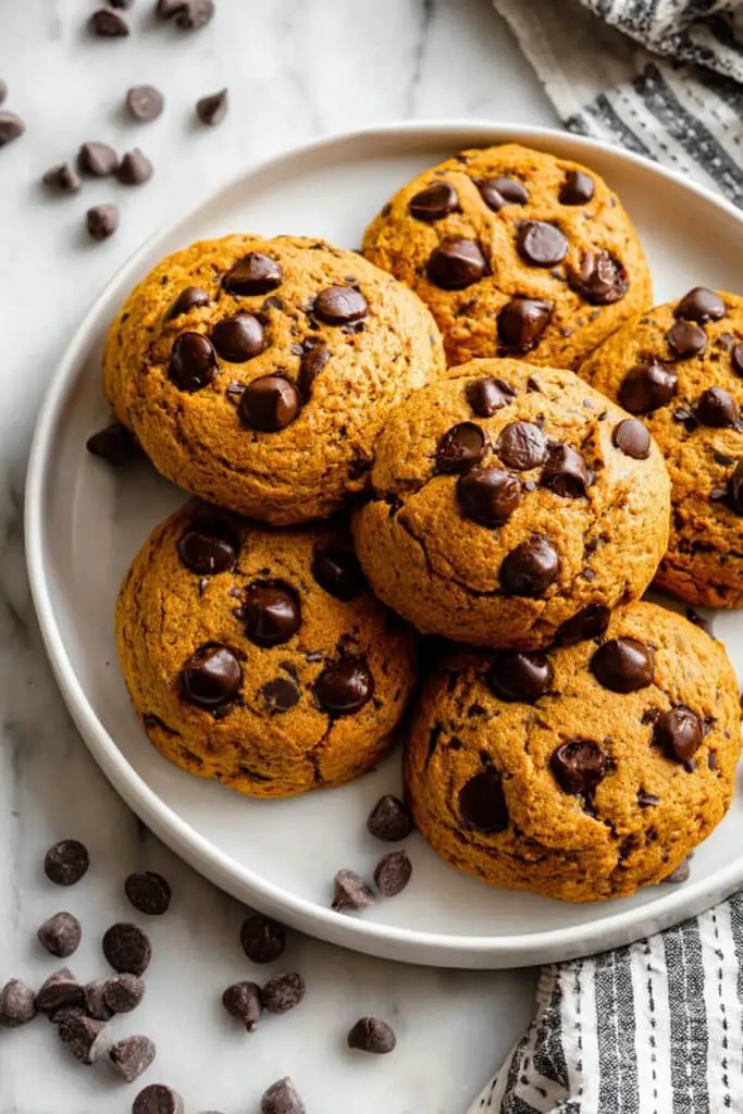 Pumpkin Chocolate Chip Cookies Recipe