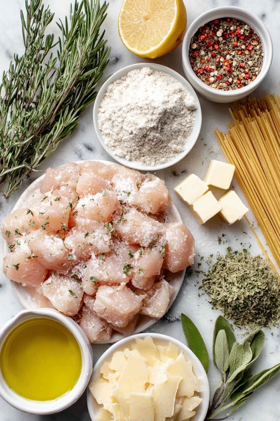 Chicken Scampi with Lemon and Garlic Recipe - Ingredients