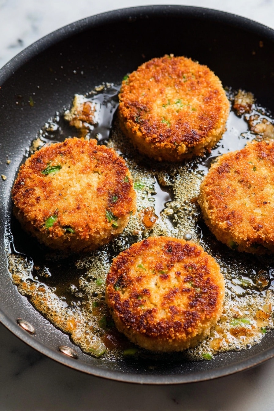 Crispy Salmon Patties with Lemon Recipe - Recipe Step