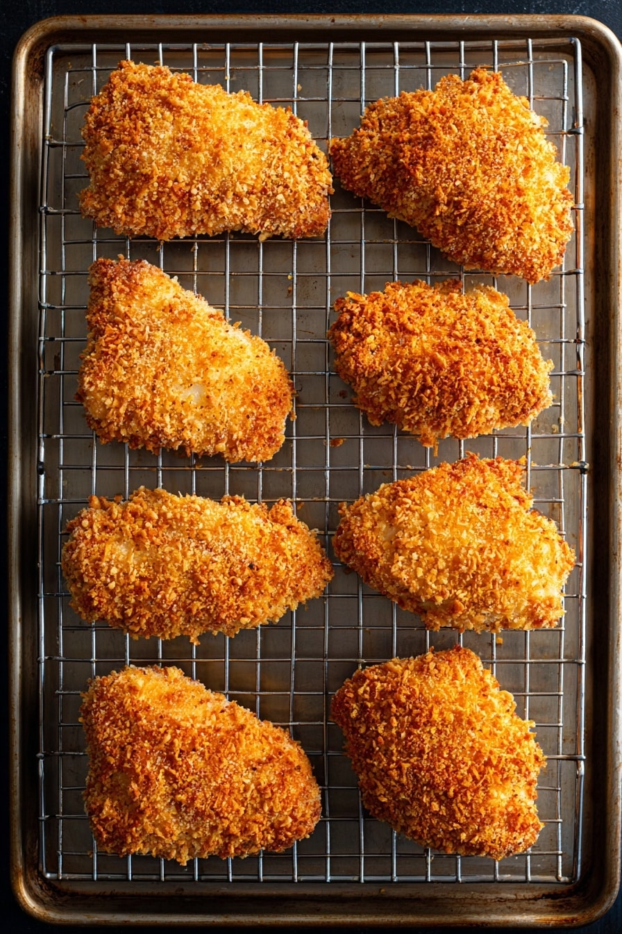 Oven Fried Chicken Thighs Recipe - Recipe Step