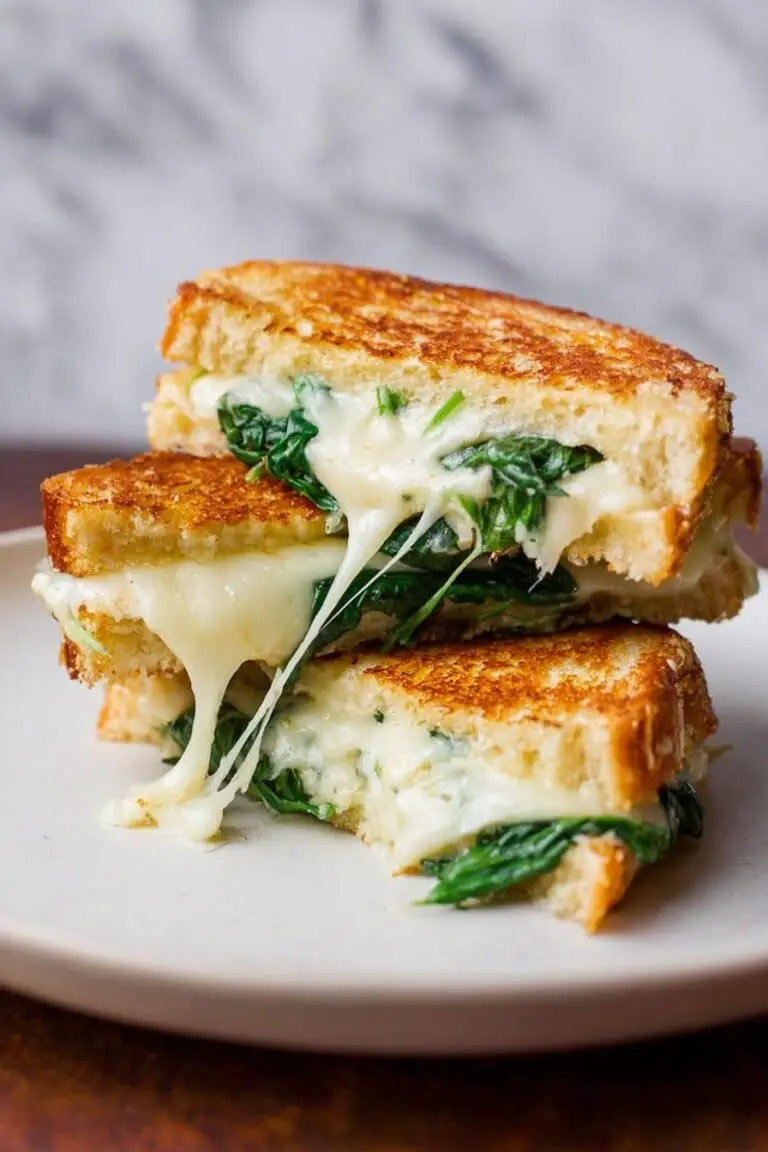 Spinach Artichoke Grilled Cheese Recipe