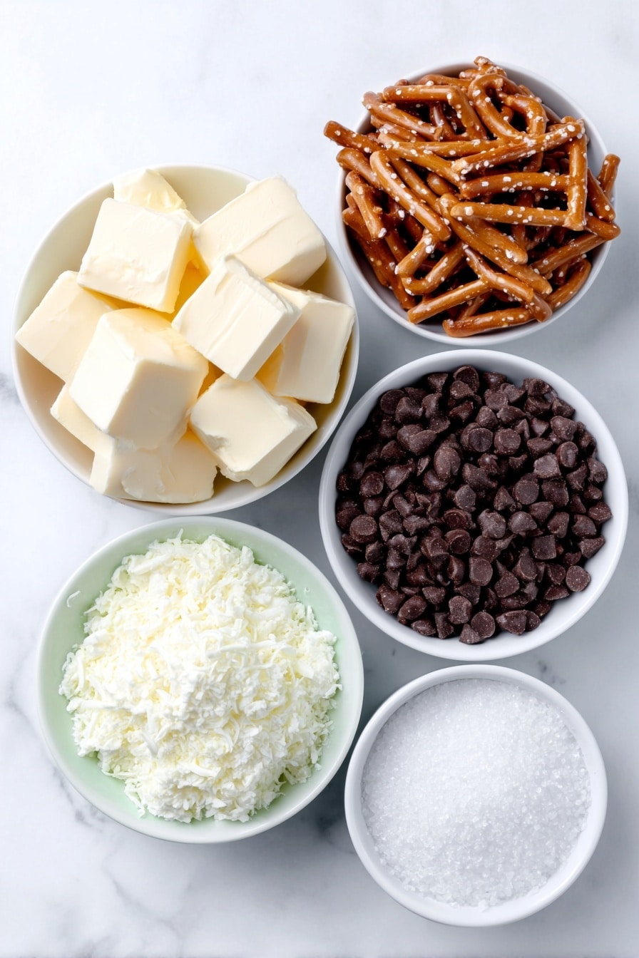 Pretzel Christmas Crack Recipe - Ingredients