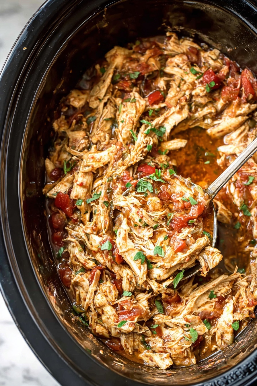 Slow Cooker Mexican Chicken Recipe - Recipe Step