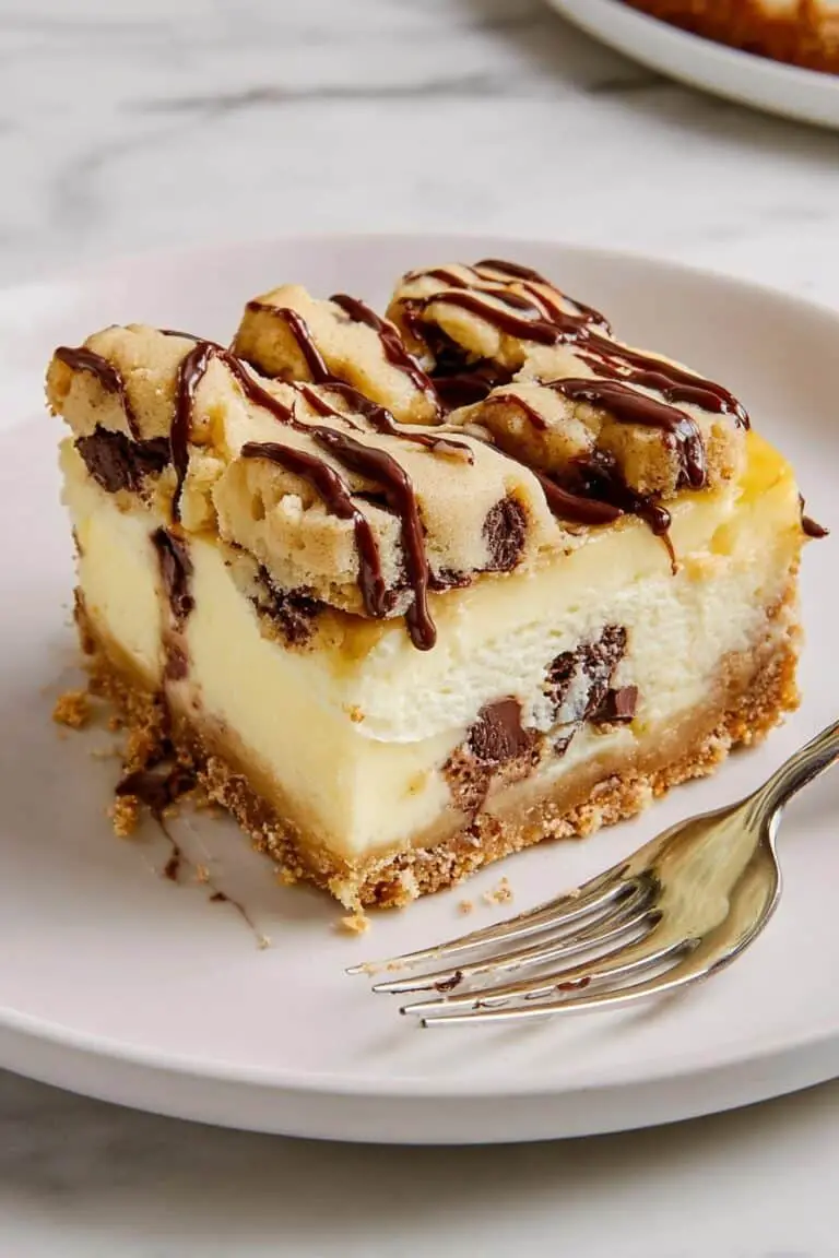 Cookie Dough Cheesecake Bars Recipe