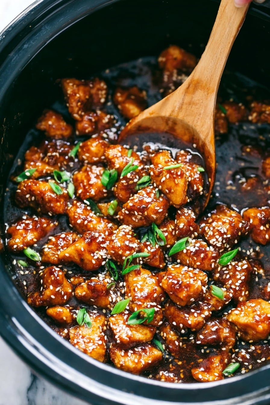Slow Cooker General Tso's Chicken Recipe - Recipe Step