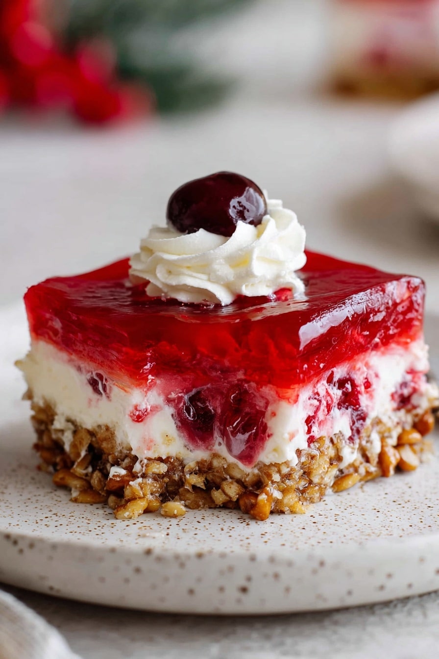 Cranberry Pretzel Salad Recipe - Recipe Step