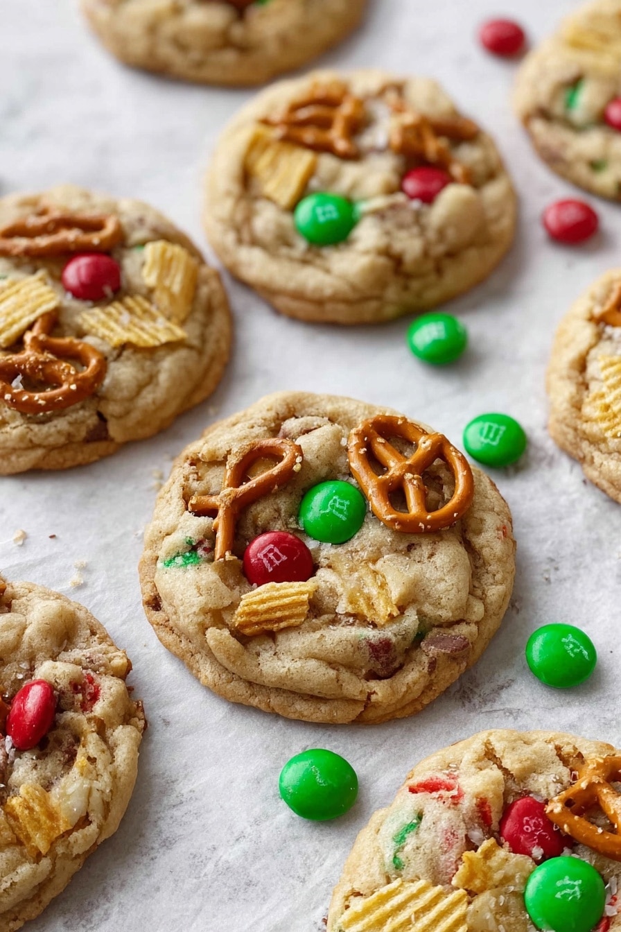 Santa's Trash Cookies Recipe - Serving