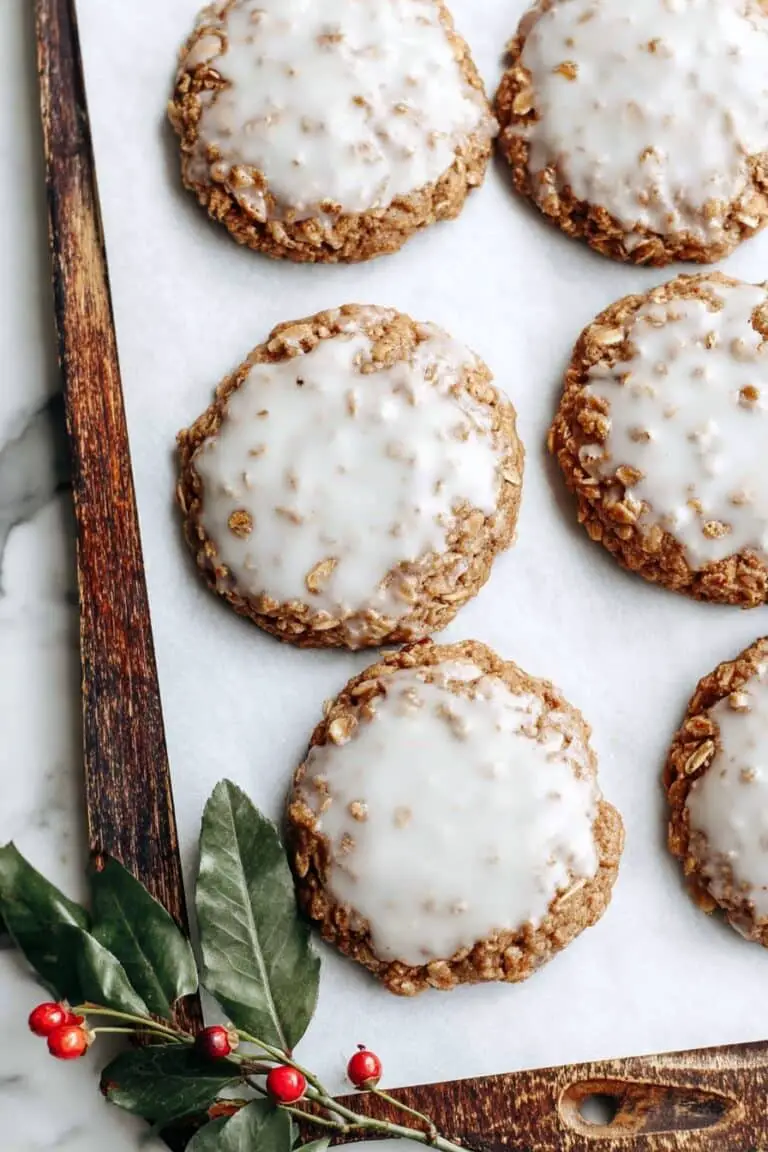 Gingerbread Oatmeal Cookies Recipe
