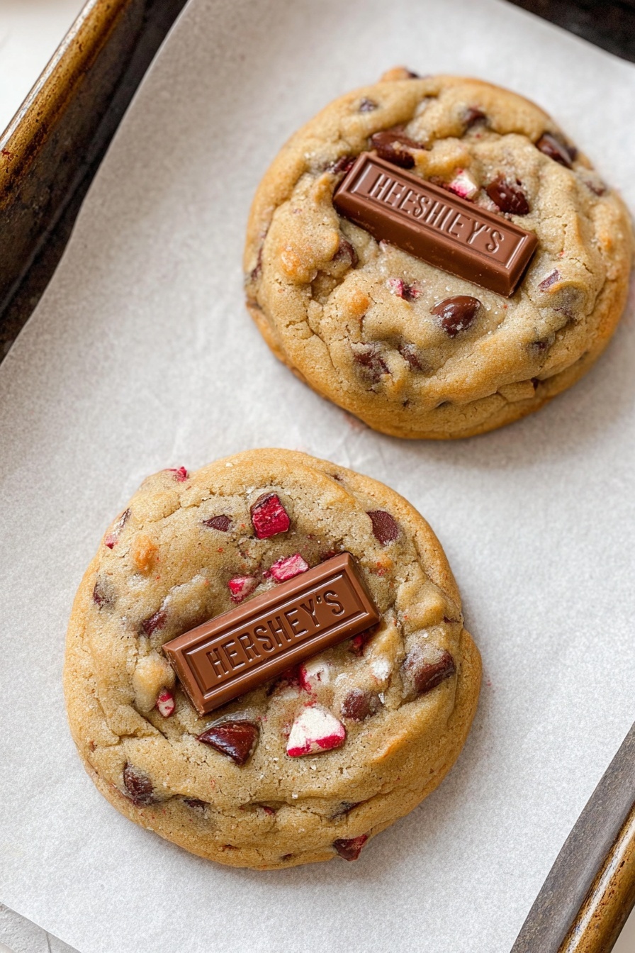 Chocolate Peppermint S'mores Cookies Recipe - Serving