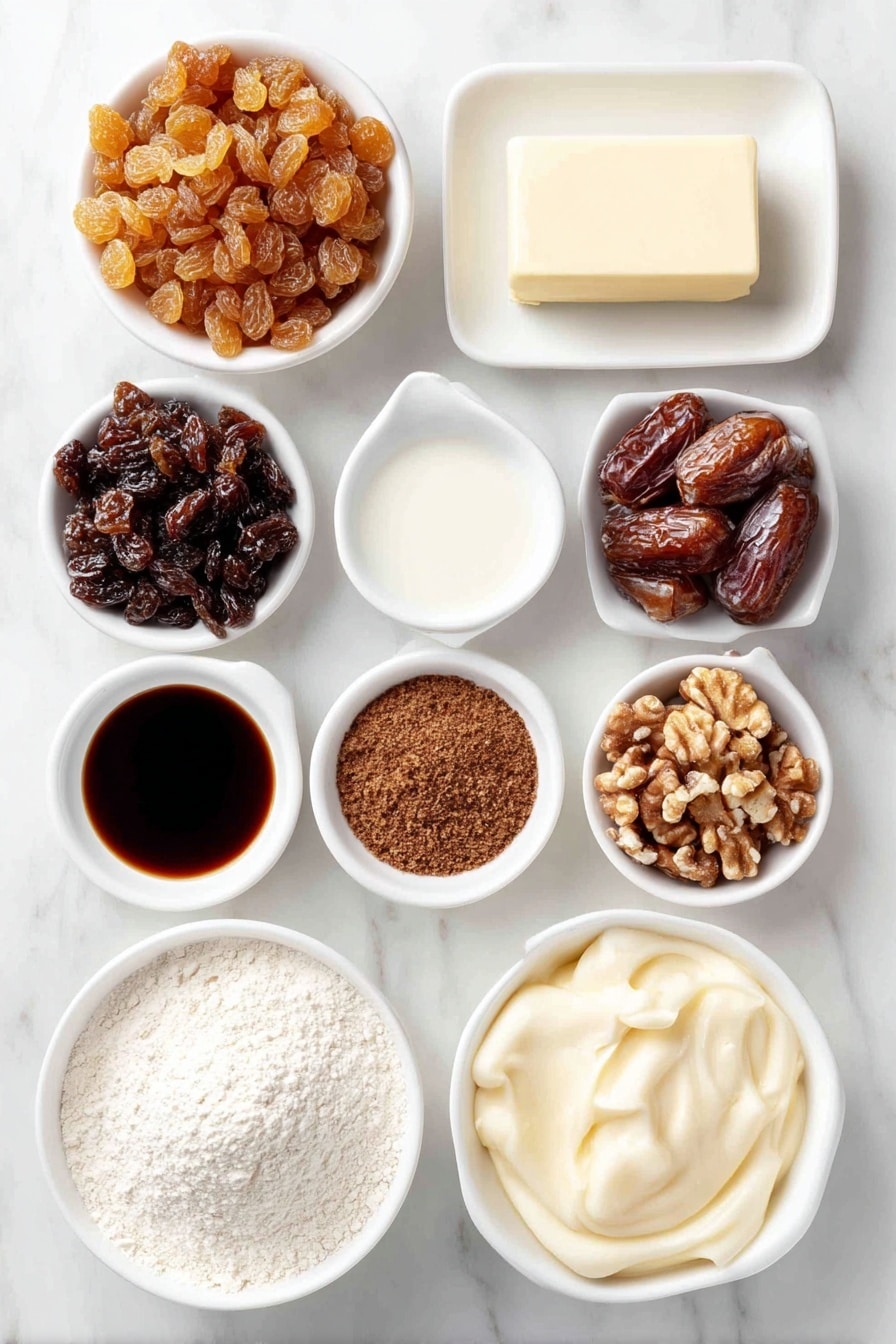 Quick Moist Christmas Fruit Cake Recipe - Ingredients