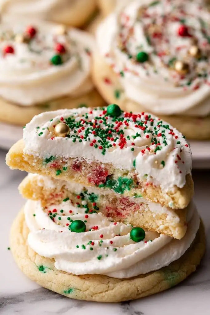 Festive Christmas Sugar Cookies with Frosting Recipe
