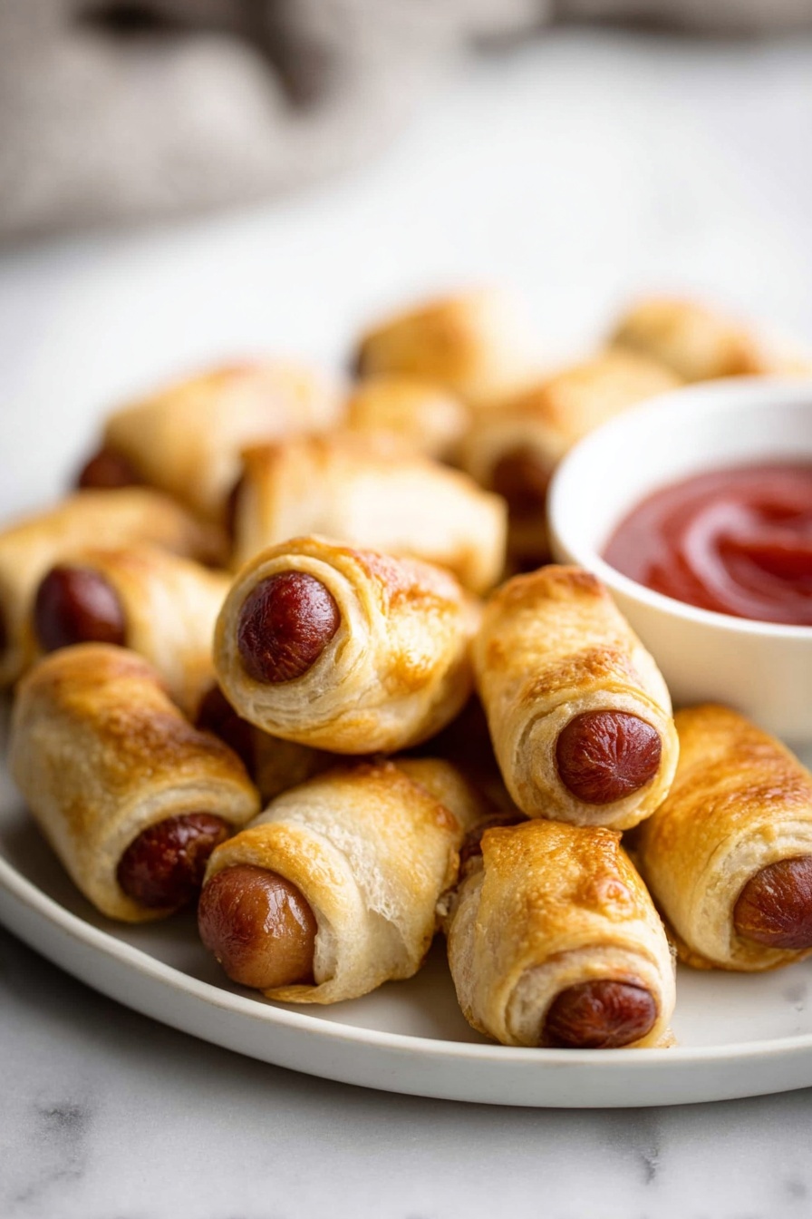 Cheddar Cheese Hot Dogs in Puff Pastry Recipe - Recipe Step