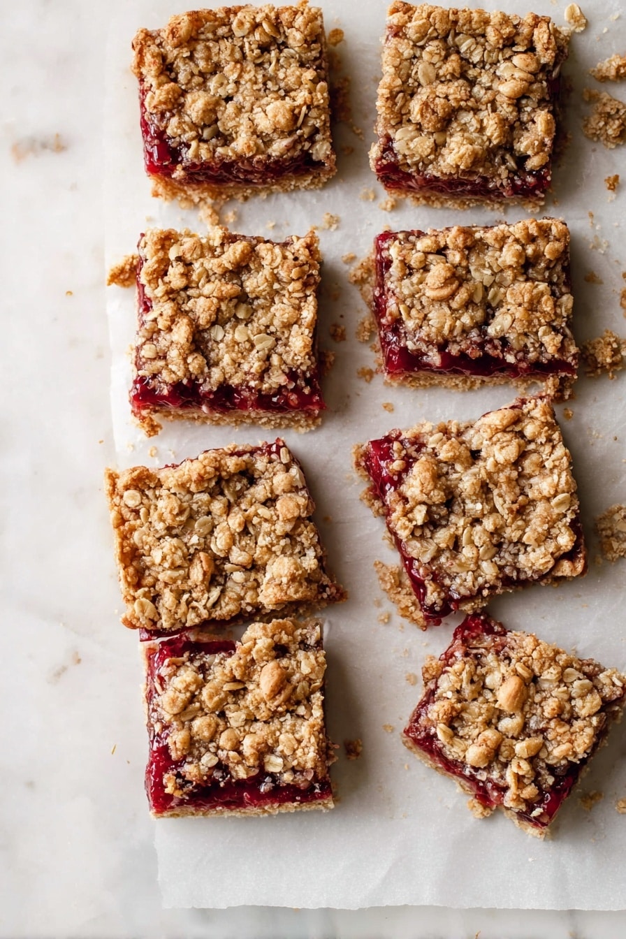Cranberry Oat Bars with Pecan Topping Recipe - Recipe Step