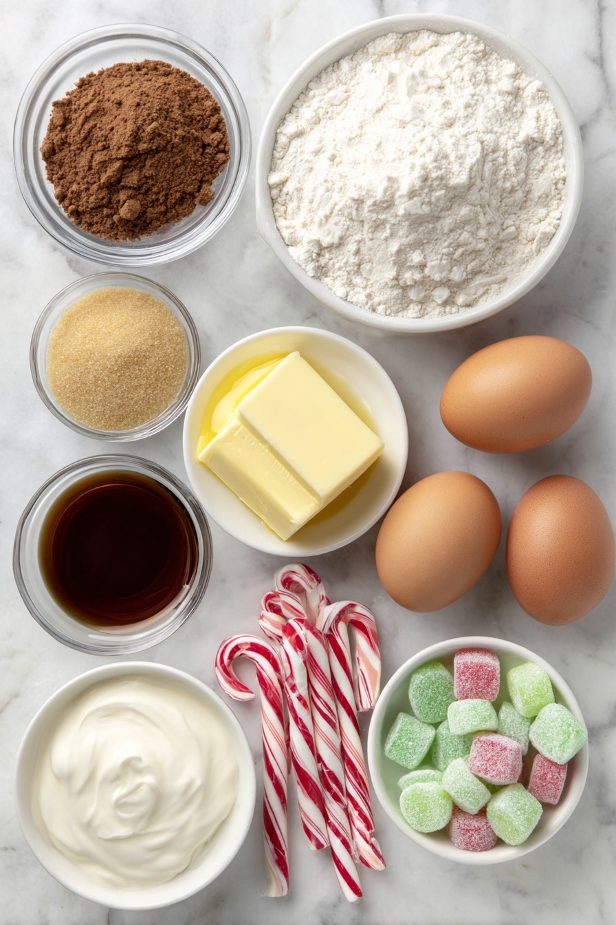Festive Gingerbread House Recipe - Ingredients