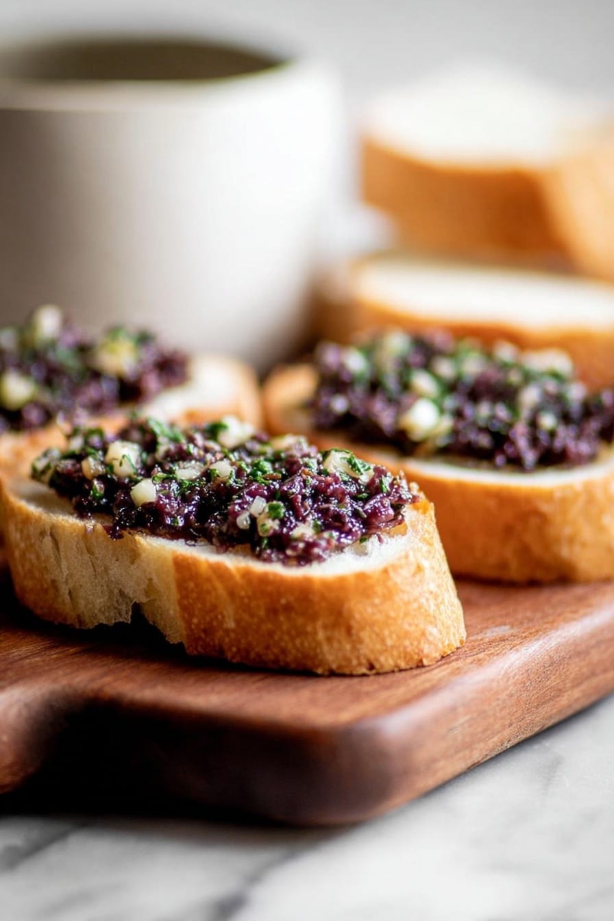 Creamy Olive Tapenade Spread Recipe - Recipe Step