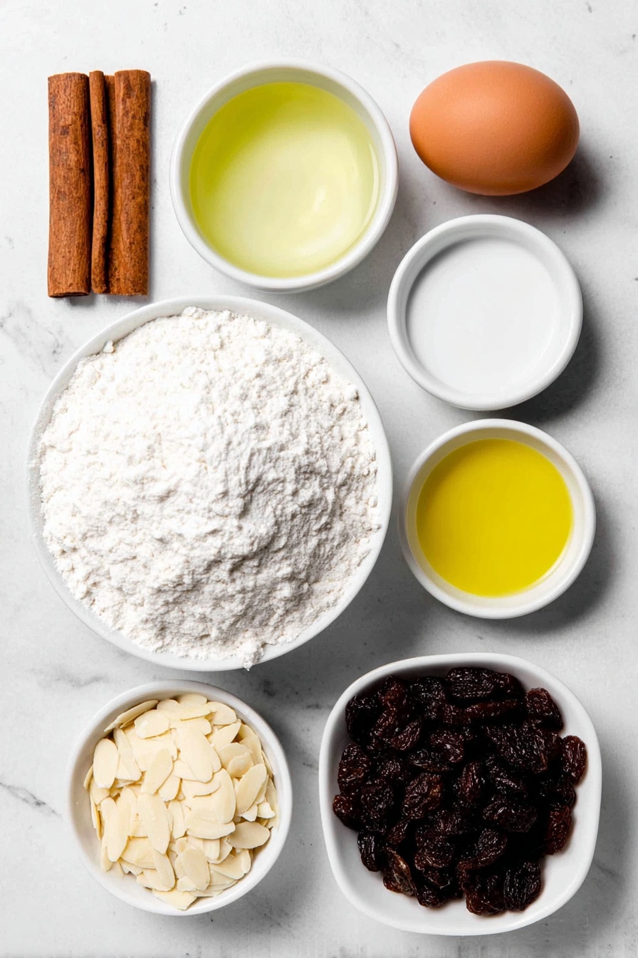 Cinnamon Raisin Challah Bread Recipe - Ingredients