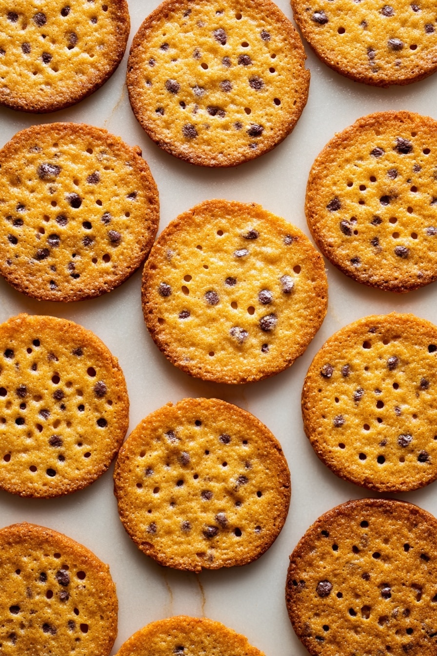 Almond Lace Cookies with Chocolate Sandwiches Recipe - Serving