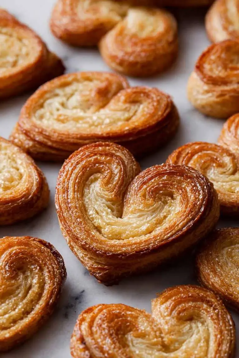 Easy Palmiers Recipe with Puff Pastry Recipe