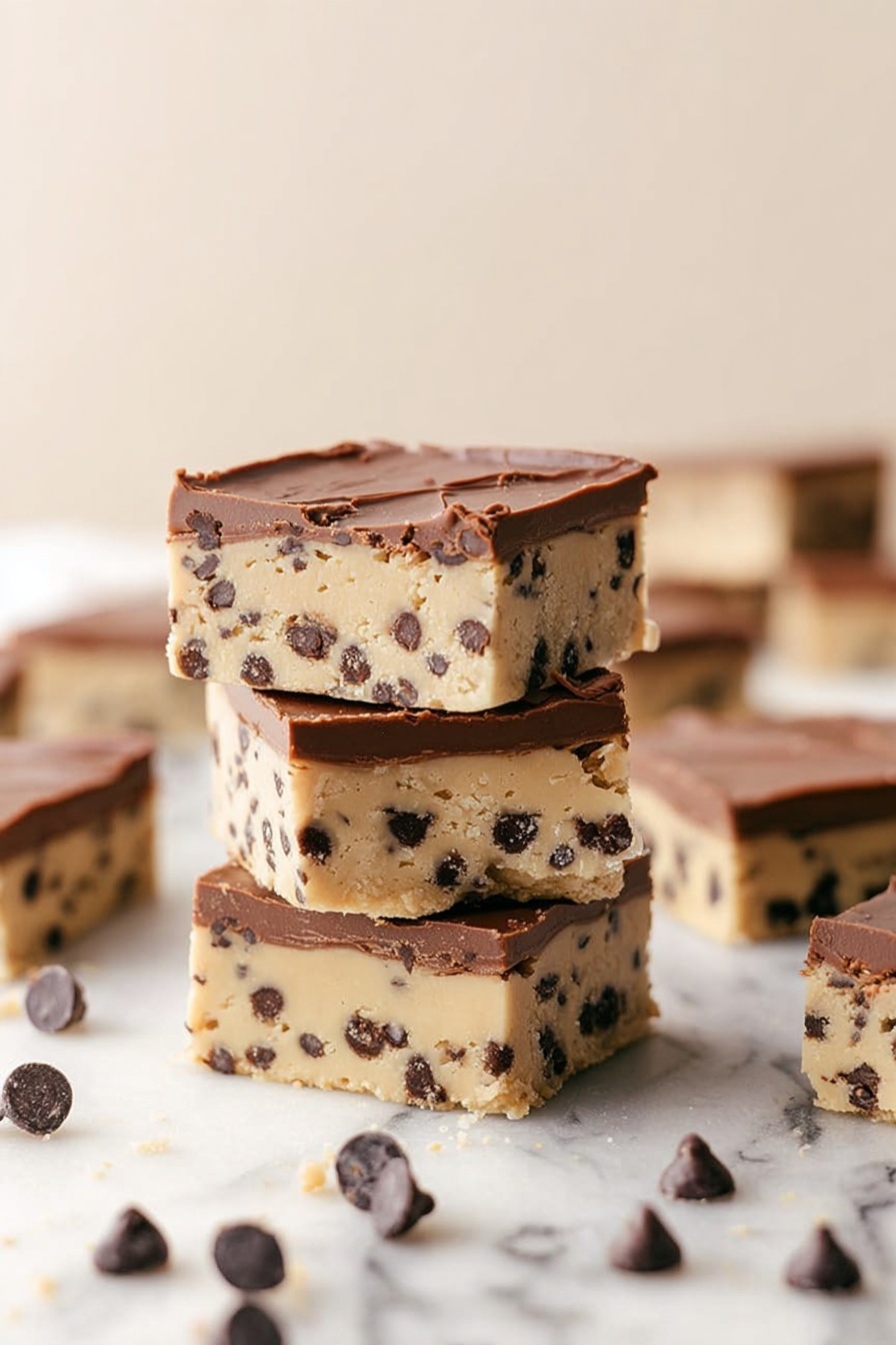 Chocolate Chip Cookie Dough Bars Recipe - Recipe Step