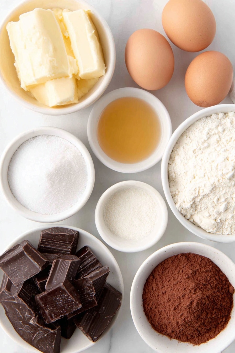 Chocolate Brownie Cookies Recipe - Ingredients