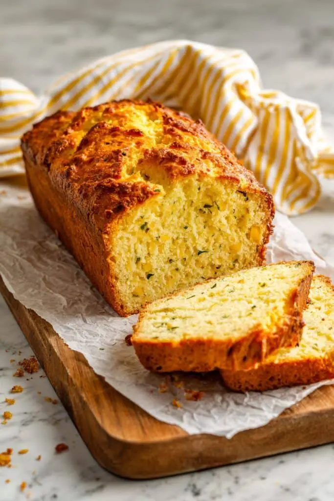 Cheddar Garlic Quick Bread Recipe